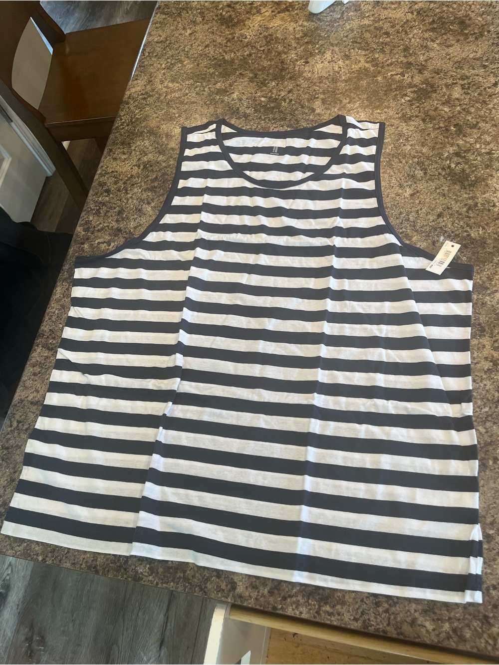 Amazon Striped  Tank NWT